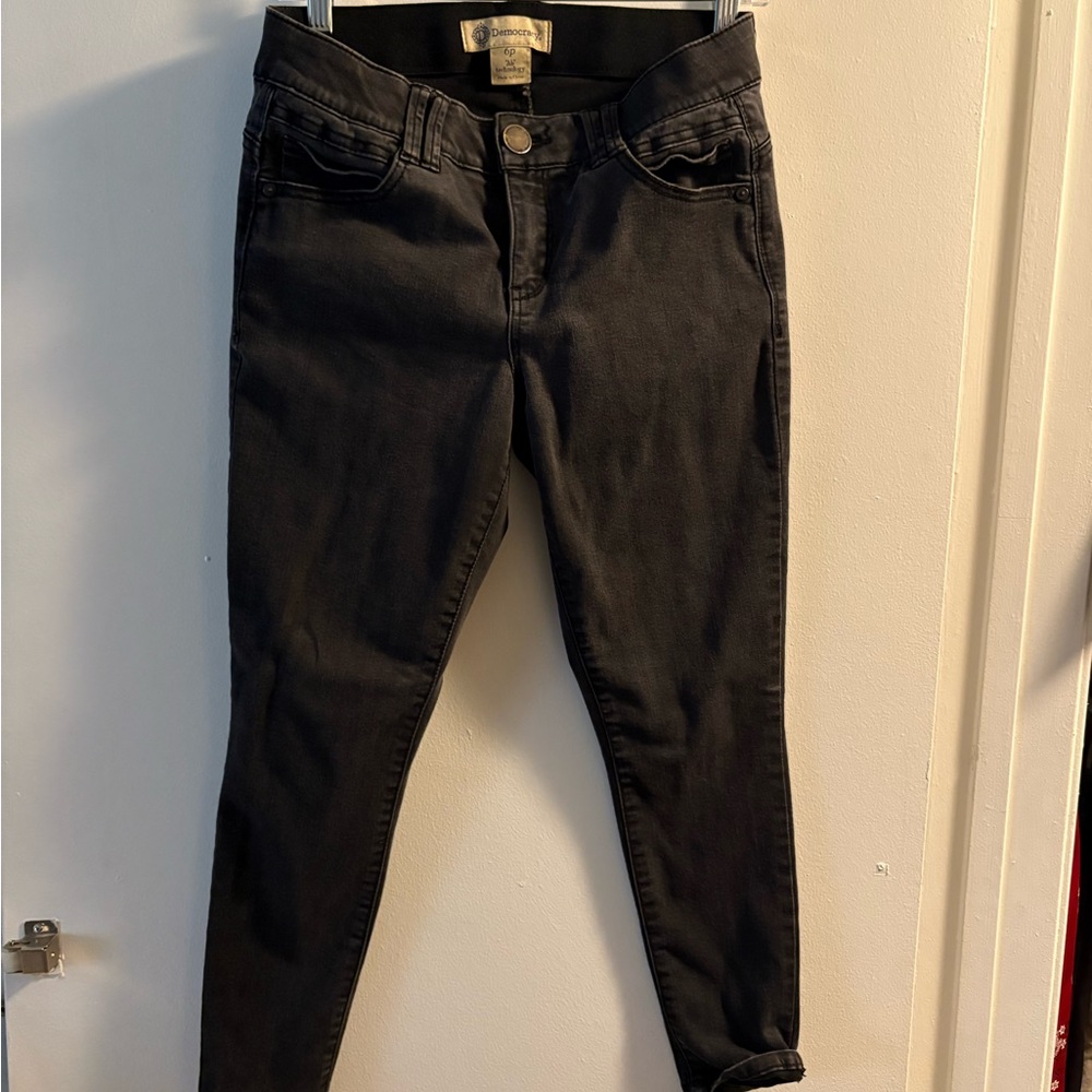 Democracy Black Skinny Jeans Modern Fit